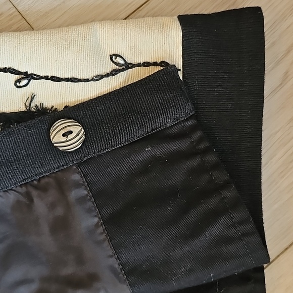 Vintage Yak Magik Silk Boho Art To Wear Jacket Embroidered Applique, Med - Picture 4 of 17